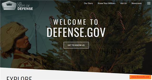 美国国防部官方网站