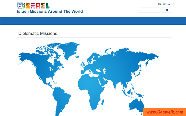 以色列驻各国大使馆官方网站